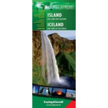 Cartographia Izland térkép - laminált (Freytag) 9783707913200