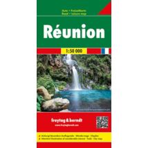 Cartographia Réunion térkép (Freytag) 9783707916850