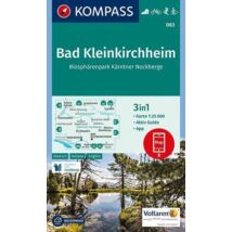 Cartographia K 063 Bad Kleinkirchheim turistatérkép 9783990443170
