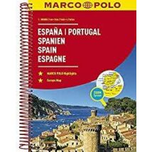 Cartographia Spanyolország és Portugália atlasz 9783829736893