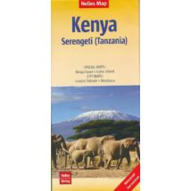 Cartographia Kenya, Serengeti (Tanzania) térkép 9783865746993
