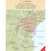 Cartographia Kenya, Serengeti (Tanzania) térkép 9783865746993