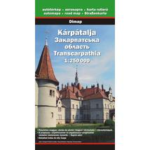 Cartographia Kárpátalja térkép 9789630031240