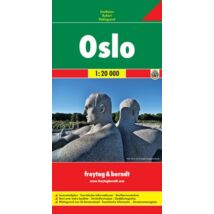 Cartographia Oslo várostérkép (Freytag) 9783707903522