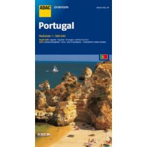 Cartographia Portugália térkép - ADAC 9783826414350