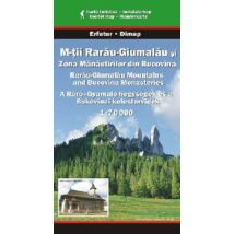 Cartographia A Ráró-Gyamaló hegységek és a Bukovinai kolostorvidék turistatérkép 9789638683496