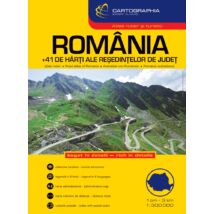 Cartographia Románia autóatlasz 9789633526460