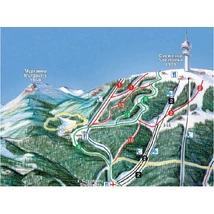 Cartographia Szmoljan (Smolyan), Pamporovo, Chepelare térkép 9789546510952