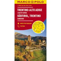 Cartographia Olaszország résztérkép - Dél-Tirol, Trentino, Garda-tó térkép 9783829739757