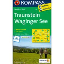 Cartographia K 16 Traunstein, Waginger See turistatérkép 9783850268707