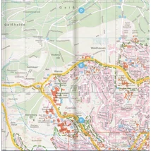 Cartographia Tübingen és Reutlingen Extra várostérkép 9783827926029