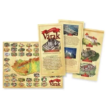 Cartographia Magyarországi várak látványtérkép 9786158008501