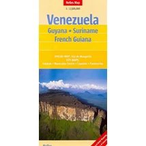 Cartographia Venezuela - Guyana - Suriname, Francia Guyana térkép 9783865742650