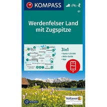 Cartographia K 07 Werdenfelser Land 2. turistatérkép 9783990443132