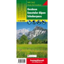 Cartographia WK062 Gesause-Ennstaler Alpen-Schoberpass turistatérkép - Freytag 