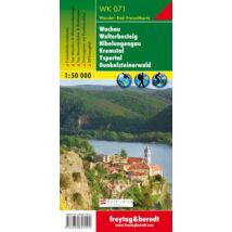 Cartographia WK071 Wachau–Welterbesteig–Niebelungengau–Kremstal–Yspertal–Dunkelsteinerwald turistatérkép (Freytag) 9783850847094