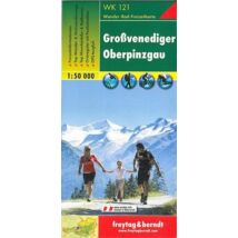 Cartographia WK121 Grossvenediger-Oberpinzgau turistatérkép - Freytag 9783850847124