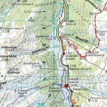 Cartographia WK121 Grossvenediger-Oberpinzgau turistatérkép - Freytag 9783850847124