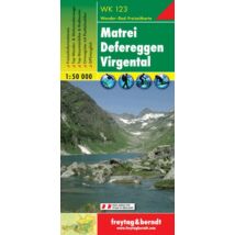 Cartographia WK123 Matrei-Virgental turistatérkép (Freytag) 9783850847148