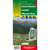 Cartographia WK182 Lienzer Dolomiten-Lesachtal-Villgratner Berge turistatérkép (Freytag) 9783850847827