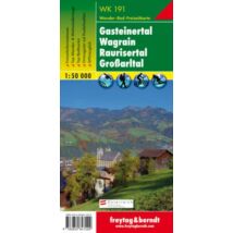 Cartographia WK191 Gasteinertal-Wagrain-Raurisertal-Grossarltal turistatérkép (Freytag) 