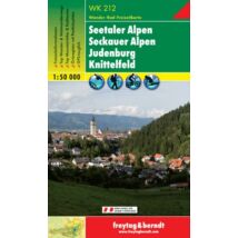 Cartographia WK212 Seetaler Alpen-Seckauer Alpen-Judenburg-Knittelfeld turistatérkép (Freytag) 9783850846813