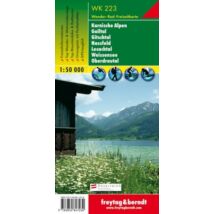 Cartographia WK223 Karnische Alpok-Gailtal-Gitschtal-Nassfeld-Lesachtal-Weisensee-Oberdrautal turistatérkép (Freytag) 9783850847230