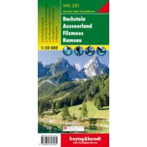 Cartographia WK281 Dachstein-Ausseer Land-Filzmoos-Ramsau turistatérkép - Freytag 