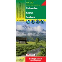 Cartographia WK382 Zell am See-Kaprun-Saalbach turistatérkép -  Freytag 9783850847384