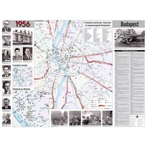 Cartographia 1956 - Forradalom és szabadságharc térkép - Stiefel 9789639623002