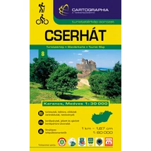 Cartographia Cserhát (+Karancs, Medves) turistatérkép [8] 9789633525845
