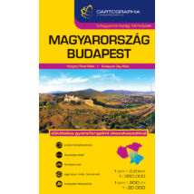 Cartographia Magyarország + Budapest kombi atlasz 9789633526538