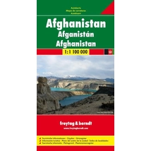 Cartographia Afganisztán térkép (Freytag) 9783707909760