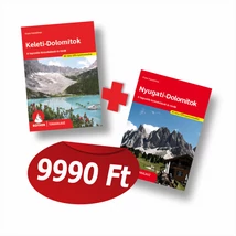 Cartographia Keleti- és Nyugati-Dolomitok együtt kedvezménnyel - csomagajánlat