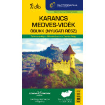 Cartographia Karancs, Medves-vidék,Óbükk (nyugat) turistatérkép 1:33 000 Cartographia 9789633538708