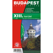 Cartographia Budapest XIII. kerületének térképe - T.Press 9789639113206