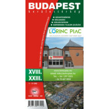 Cartographia Budapest XVIII . és XXIII. kerületének térképe - T.Press 9789639113268