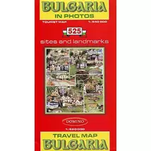 Cartographia Bulgária látványtérkép 1:540 000 9789546511560