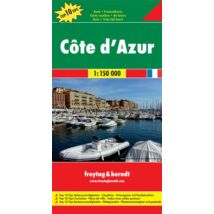 Cartographia Cote d' Azur térkép (Freytag) 9783707901726