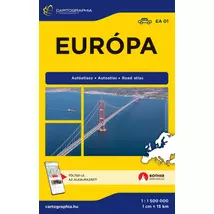 Cartographia Európa kisatlasz (spirálos) 9789633539675