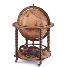 Cartographia Földgömb Zoffoli BACCO 50 cm, antik - Bárgömb 