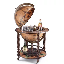 Cartographia Földgömb Zoffoli BACCO 50 cm, antik - Bárgömb 