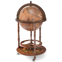 Cartographia Földgömb Zoffoli GIUNONE Classic 40 cm, antik - Bárgömb 