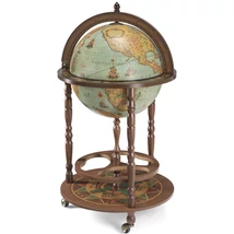 Cartographia Földgömb Zoffoli GIUNONE Laguna 40 cm, antik - Bárgömb 
