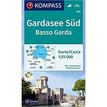Cartographia K 695 Garda-tó déli rész turistatérkép 9783850265386