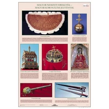 Cartographia Magyar nemzeti jelképek / Magyar nemzeti ereklyék DUO tabló - Stiefel 5998504311317