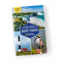 Cartographia New York és Mid Atlantic Best Trips útikönyv Lonely Planet (angol) 9781787016002