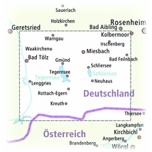 Cartographia Tegernsee-Schliersee-Wendelstein-Bad Tölz-Miesbach kerékpáros térkép (PP1531) - Freytag 9783961325313