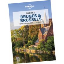 Cartographia Bruges és Brüsszel Pocket útikönyv Lonely Planet (angol) 9781788680530