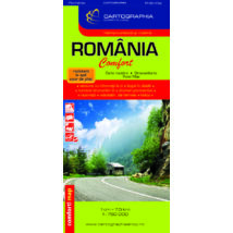 Cartographia Románia Comfort térkép (laminált) 9789633525623